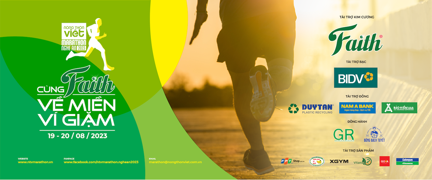 Sự Kiện Giải Chạy Nông Thôn Việt Marathon - Nghệ An 2023 - Về Miền Ví Dặm 1