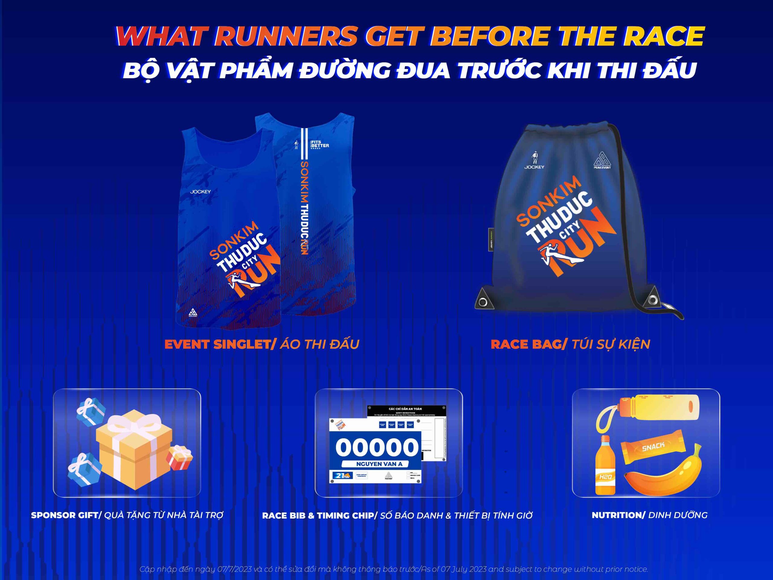 Giải Chạy Bộ Giải Chạy Sơn Kim Thành Phố Thủ Đức 2 Bộ Racekit Giải Chạy Sơn Kim Thành Phố Thủ Đức