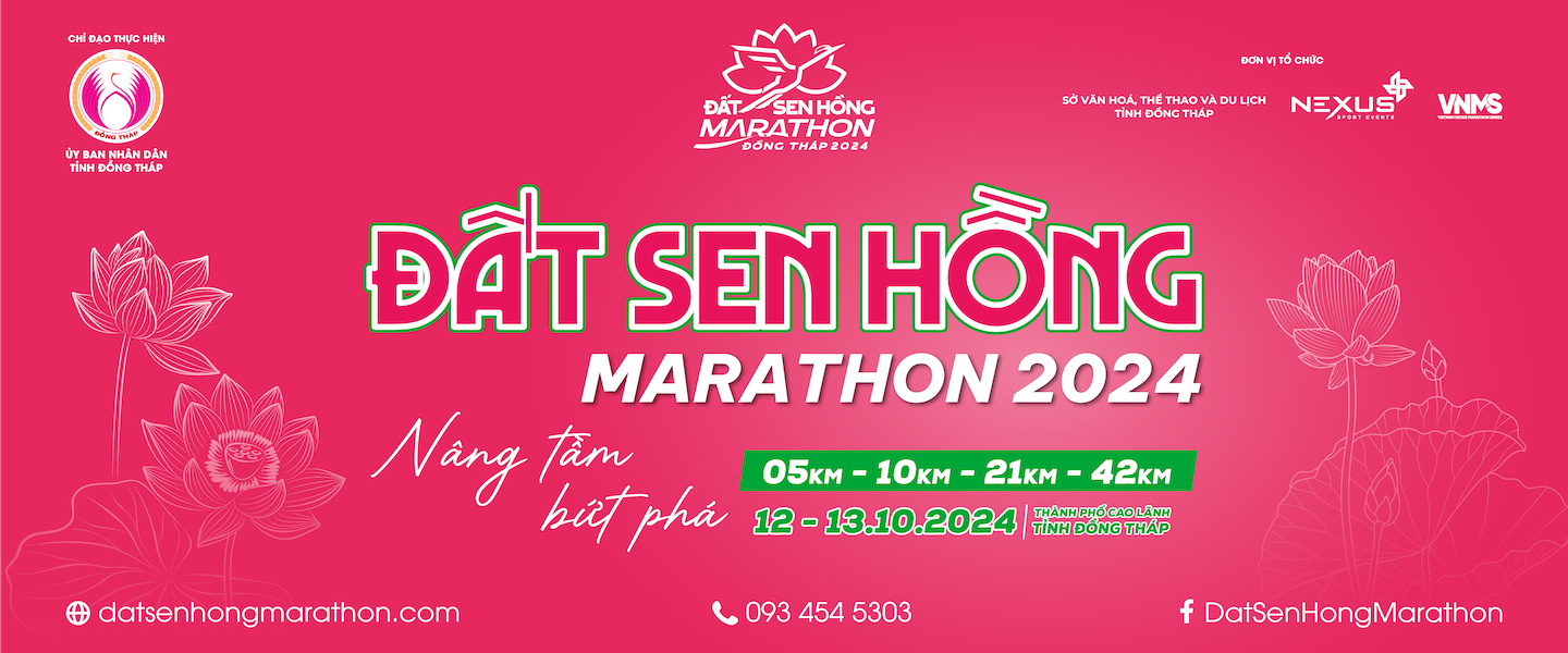Sự Kiện Giải Chạy Bộ Đất Sen Hồng Marathon Đồng Tháp 2024 3