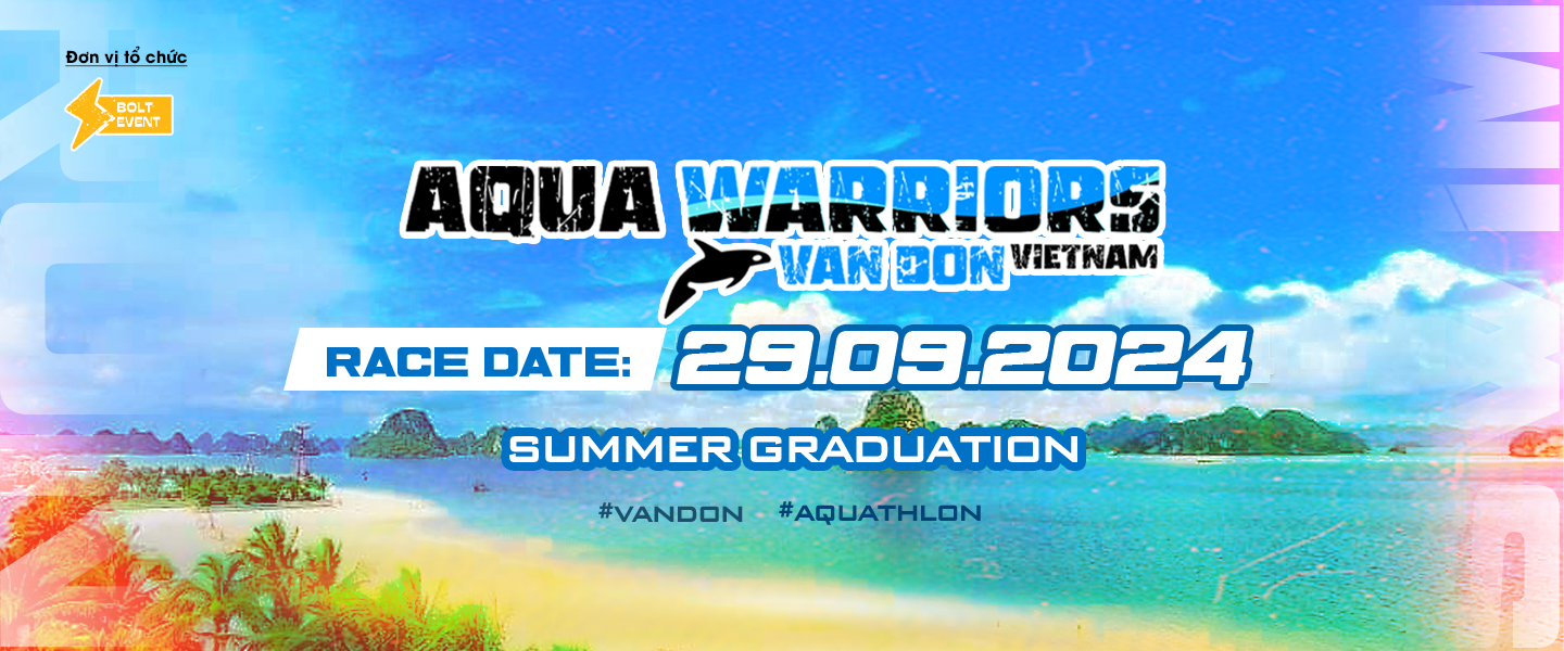 Sự Kiện Giải Aquathlon Bơi Chạy Aqua Warriors Van Don 1