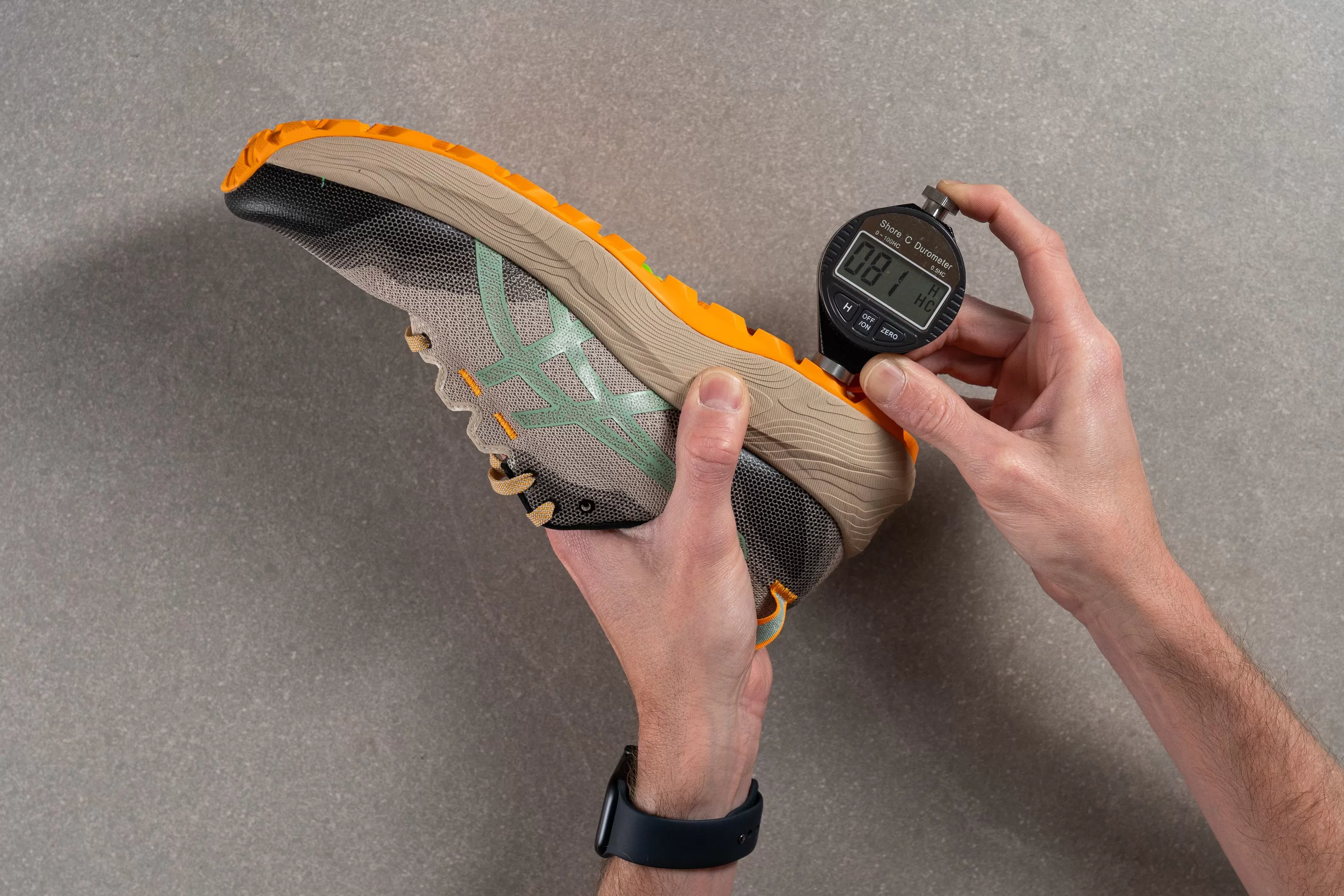 ASICS Gel Trabuco 12 Outsole hardness