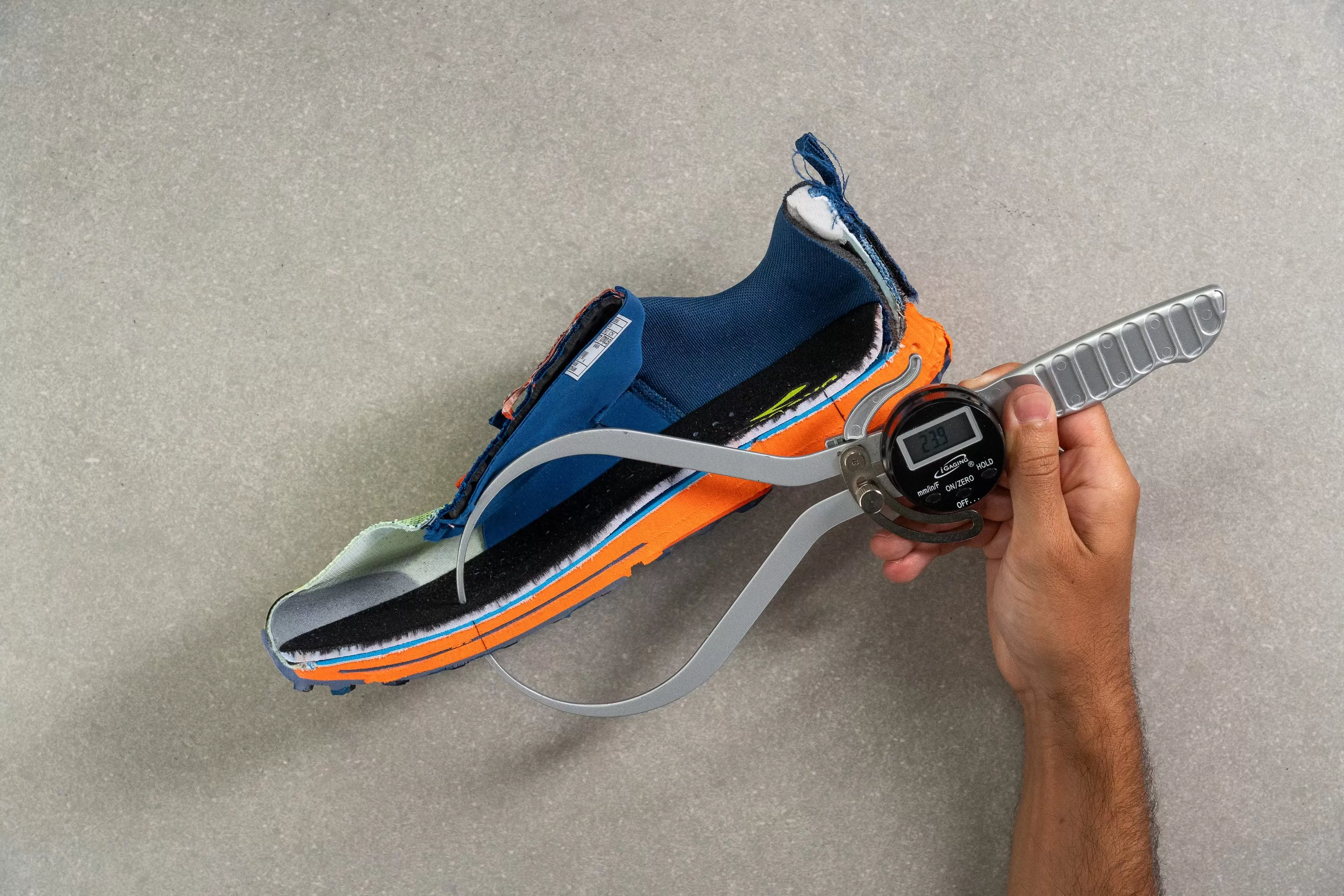 Brooks Cascadia 17 Forefoot stack