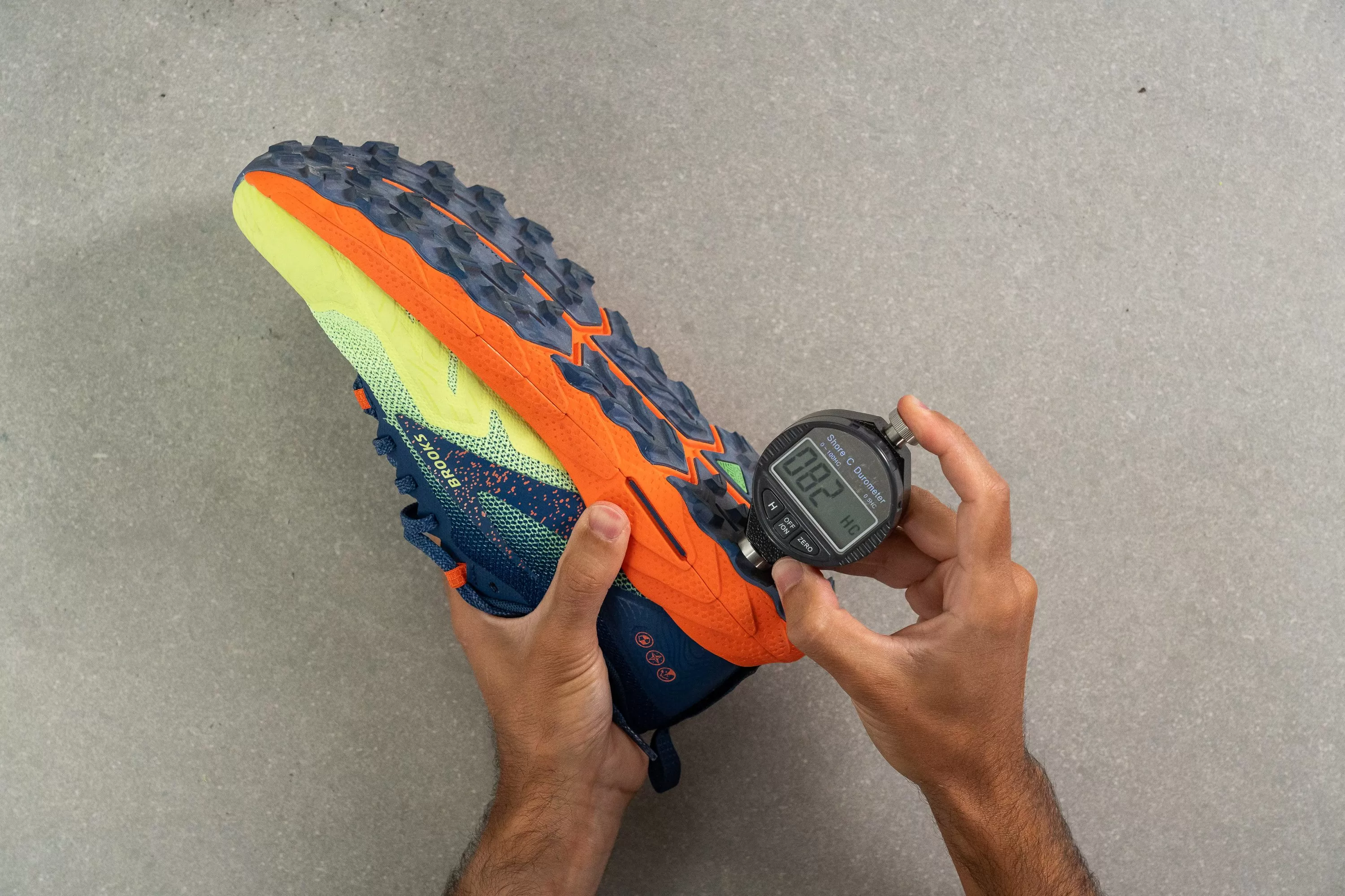 Brooks Cascadia 17 Outsole hardness