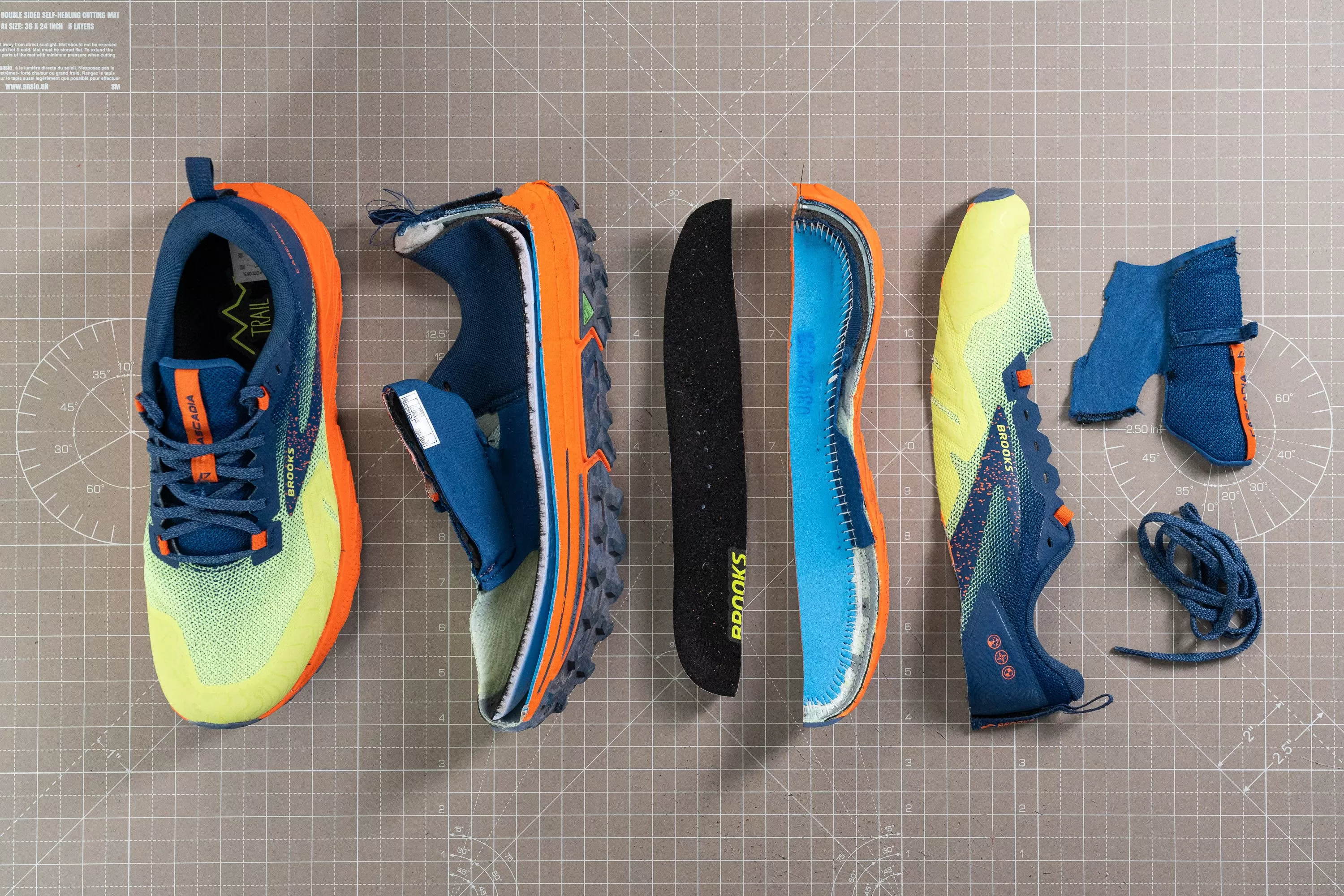 Brooks Cascadia 17 Removable insole