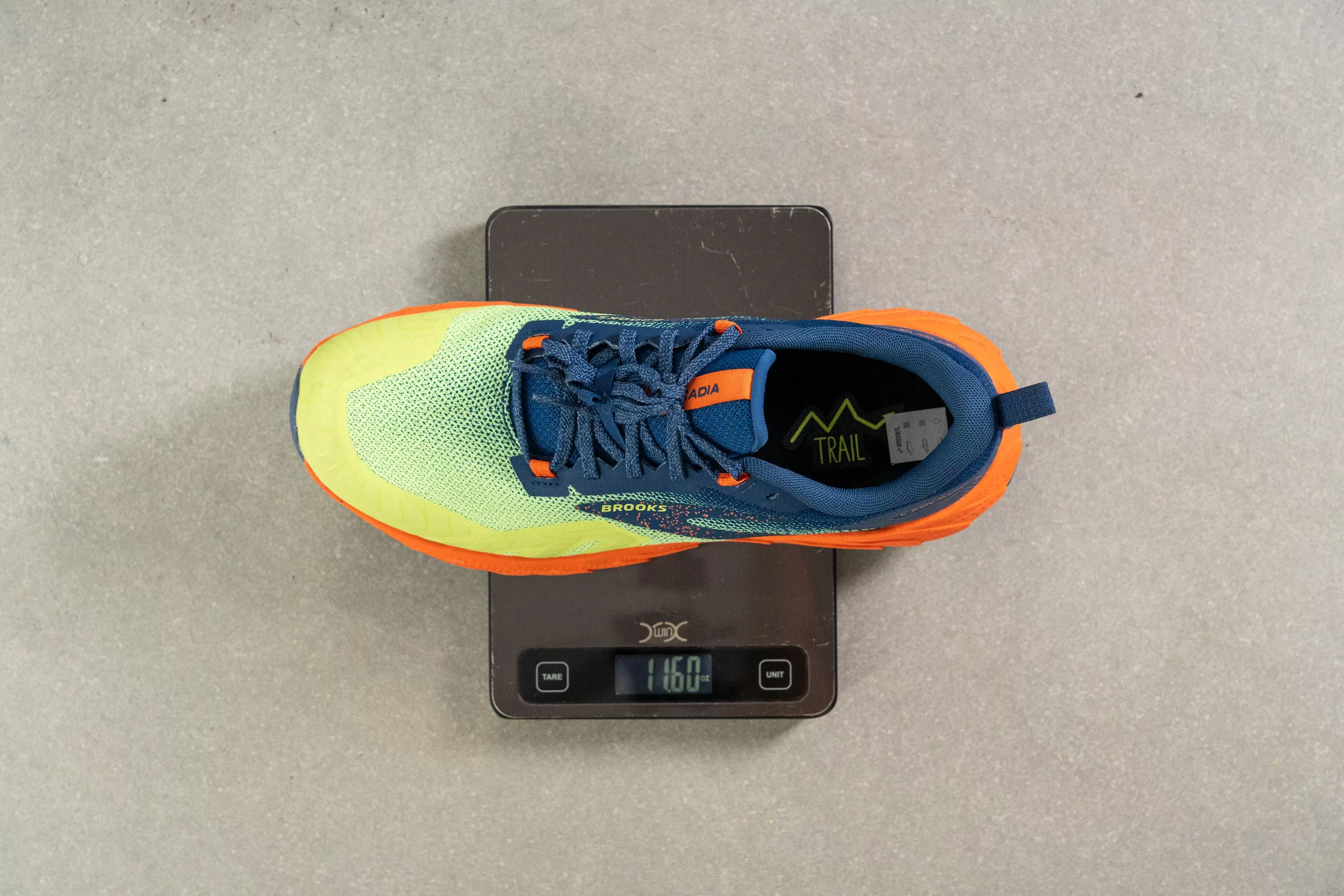 Brooks Cascadia 17 Weight