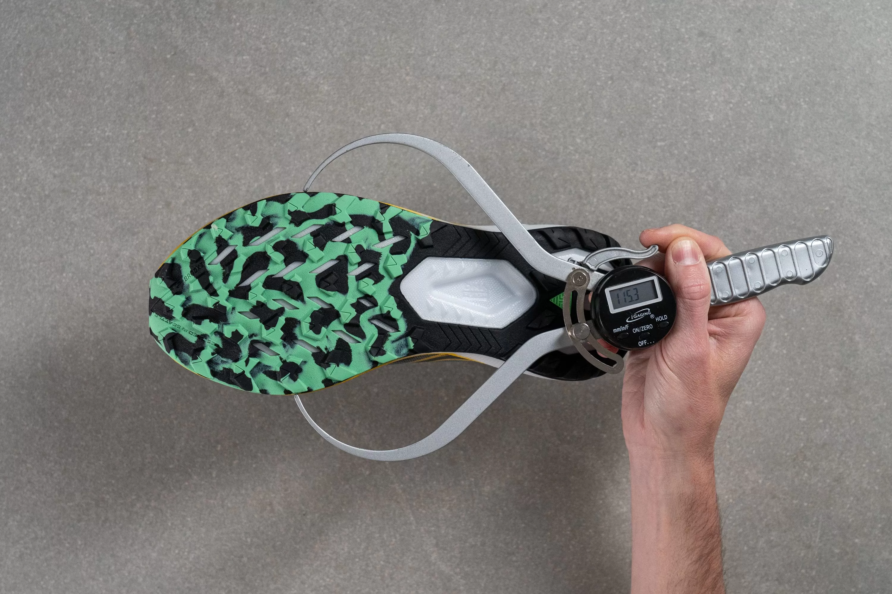 Brooks Catamount 3 Midsole width in the forefoot