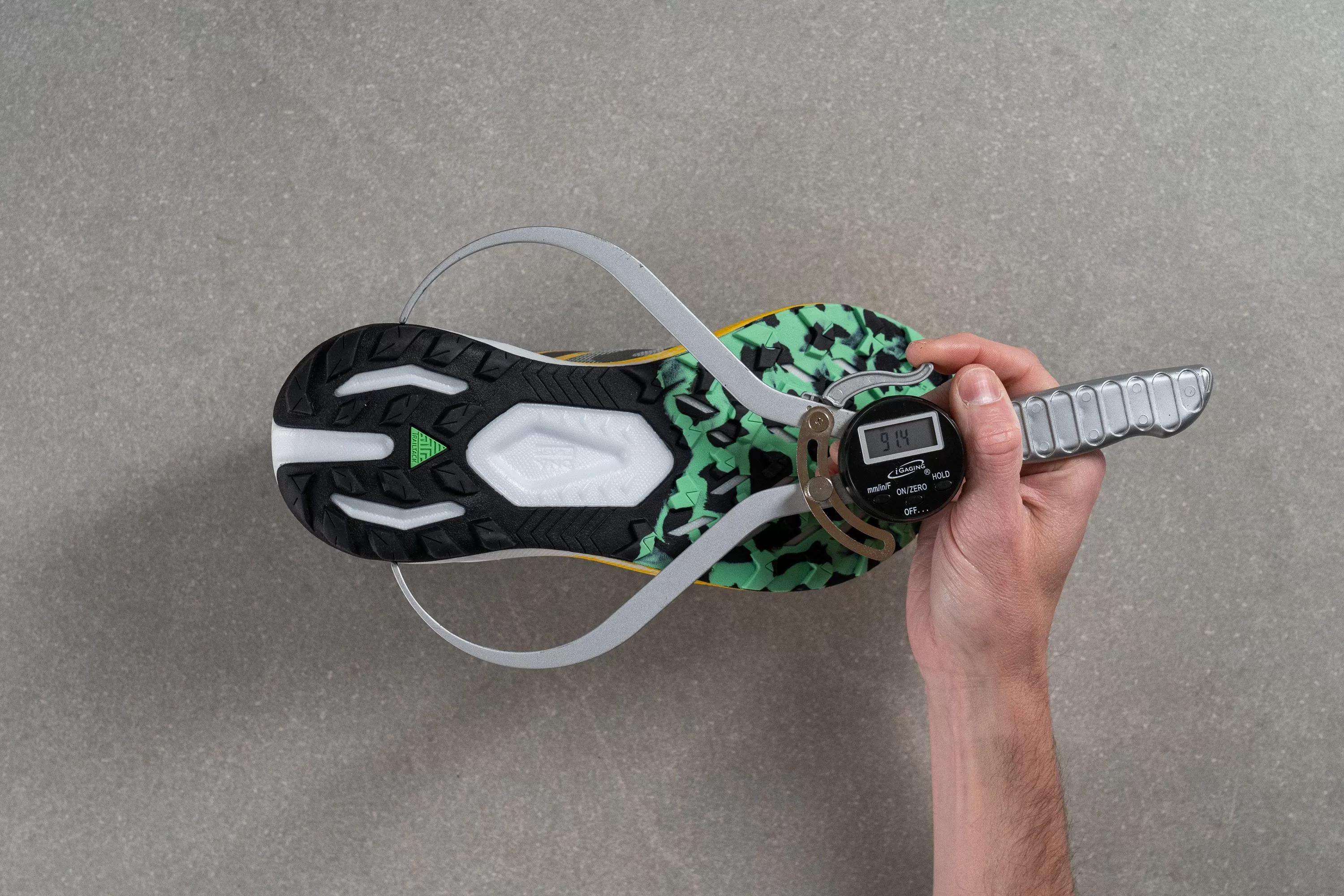 Brooks Catamount 3 Midsole width in the heel