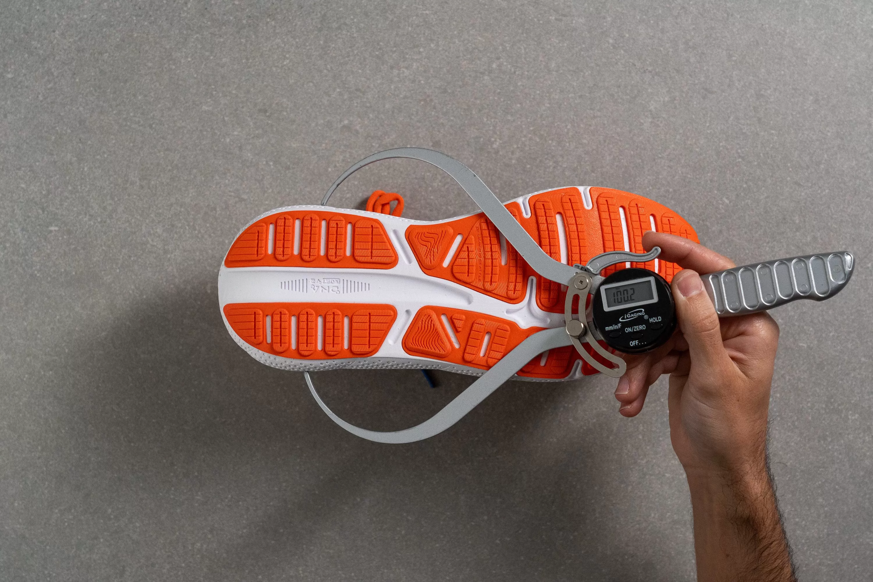 Brooks Ghost Max Midsole width in the heel