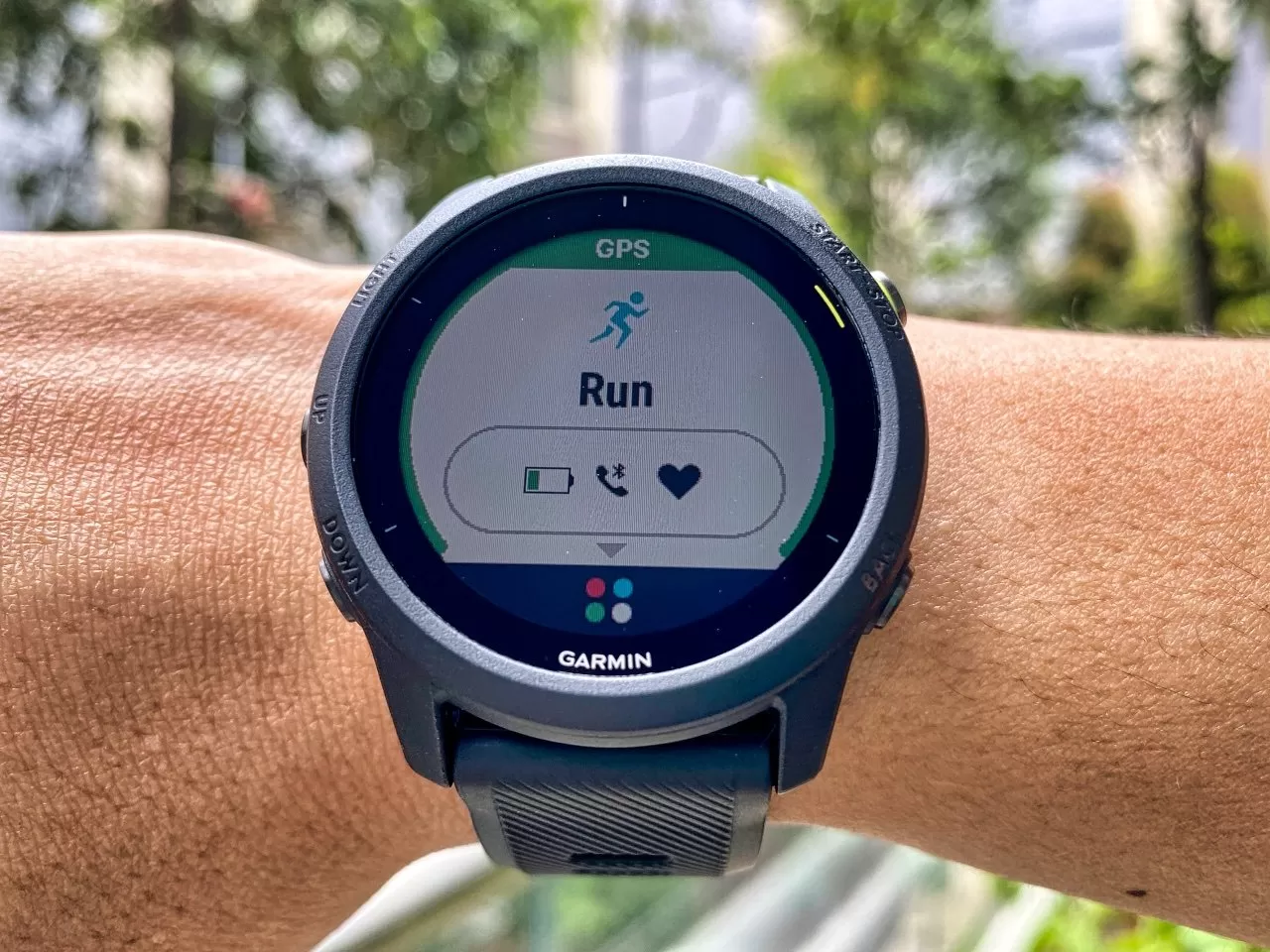 Garmin Forerunner 745 - Side View