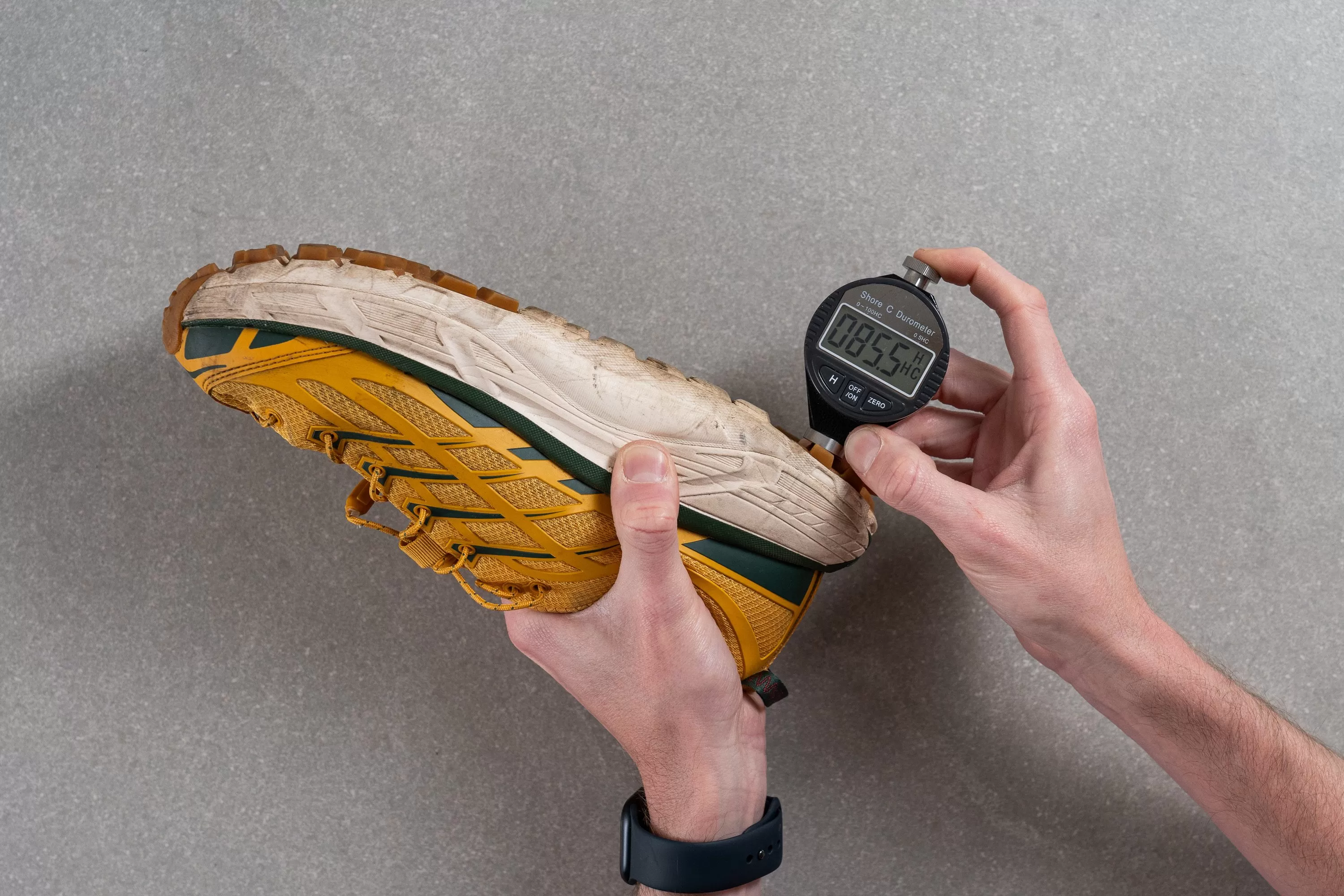 Hoka Mafate Three2 Outsole hardness