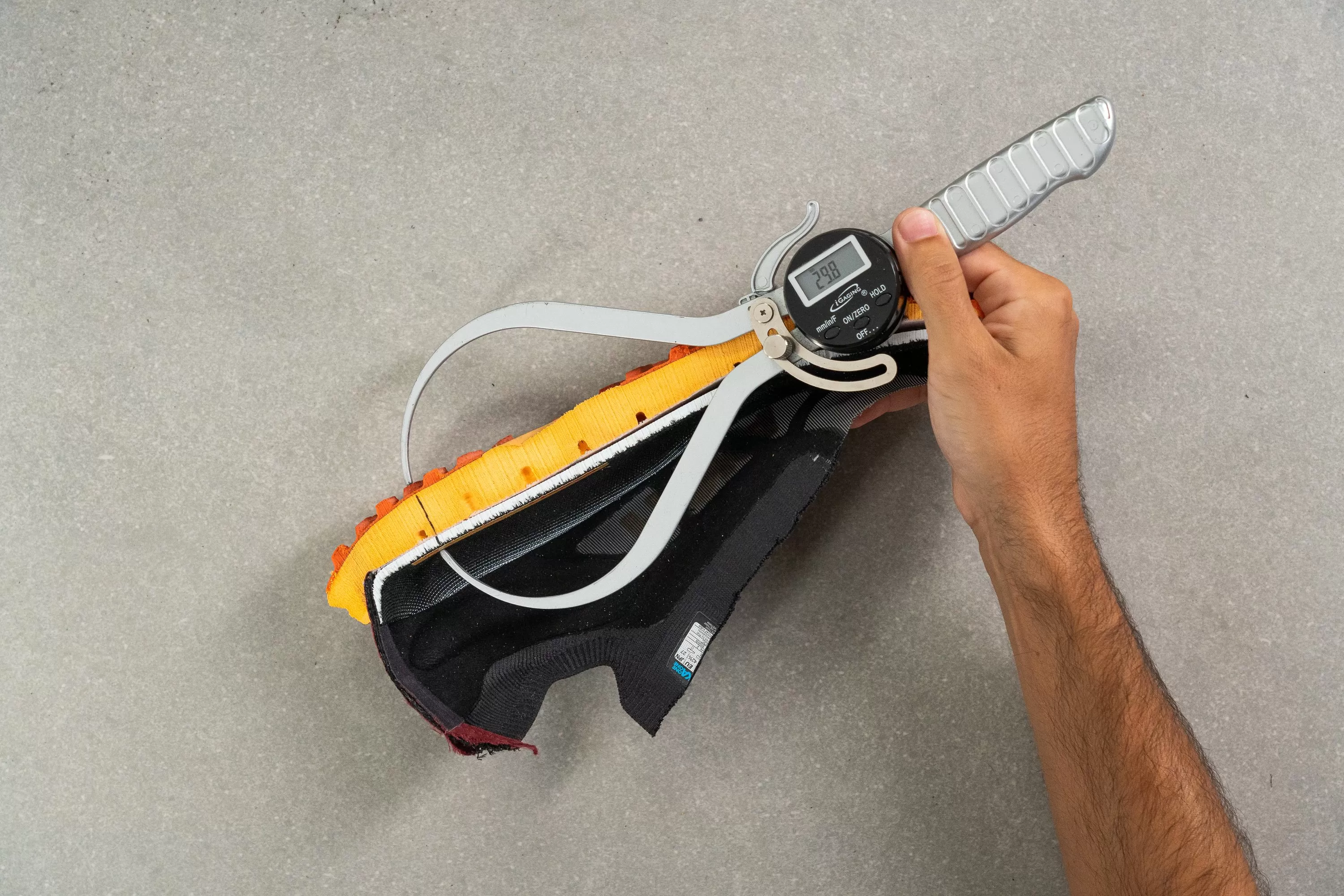 Hoka Zinal 2 Heel stack