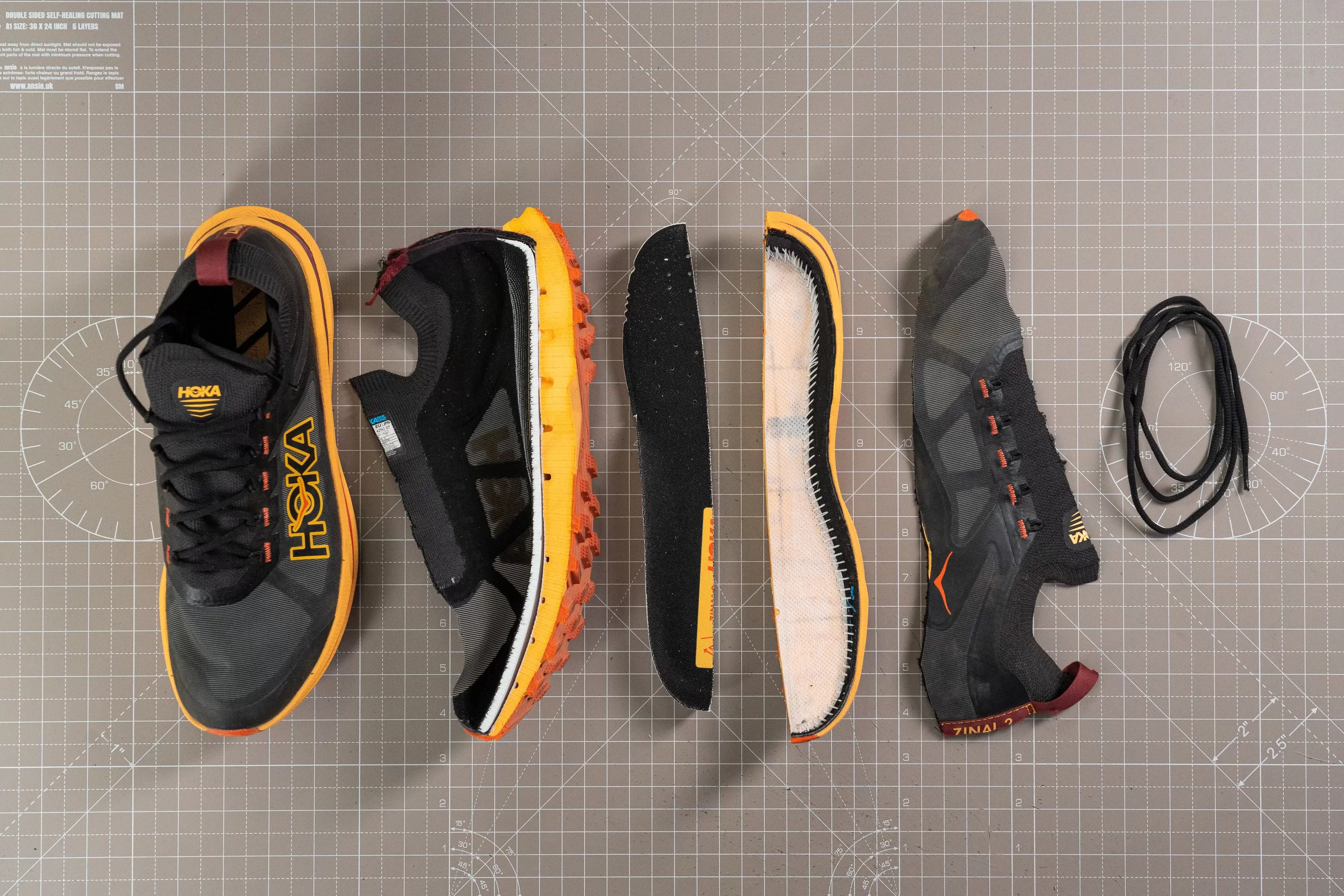 Hoka Zinal 2 Removable insole