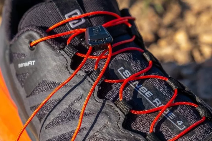 Lacing system on Salomon Sense Ride 4 