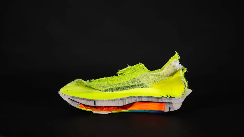 nike alphafly 3 - while the cutouts in the center of the midsole do help a bit, the...