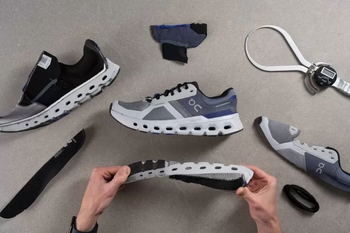 On Cloudrunner 2 parts