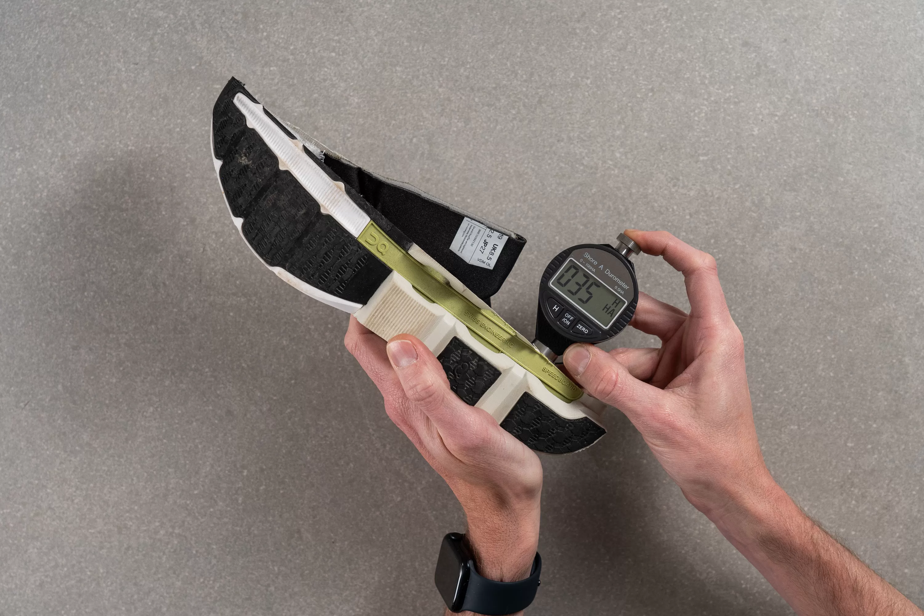 On Cloudspark Midsole softness