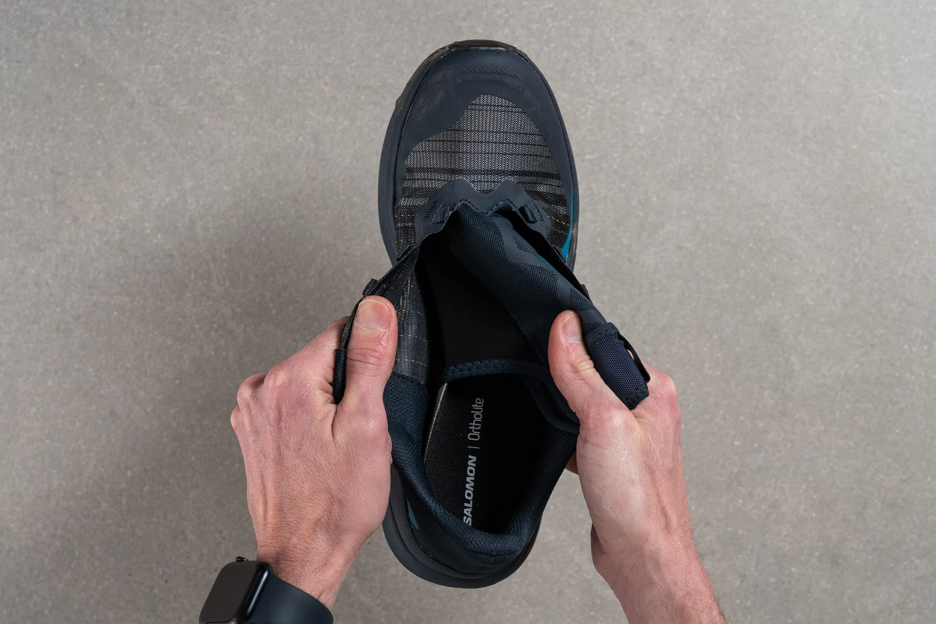 Salomon Genesis Tongue: gusset type