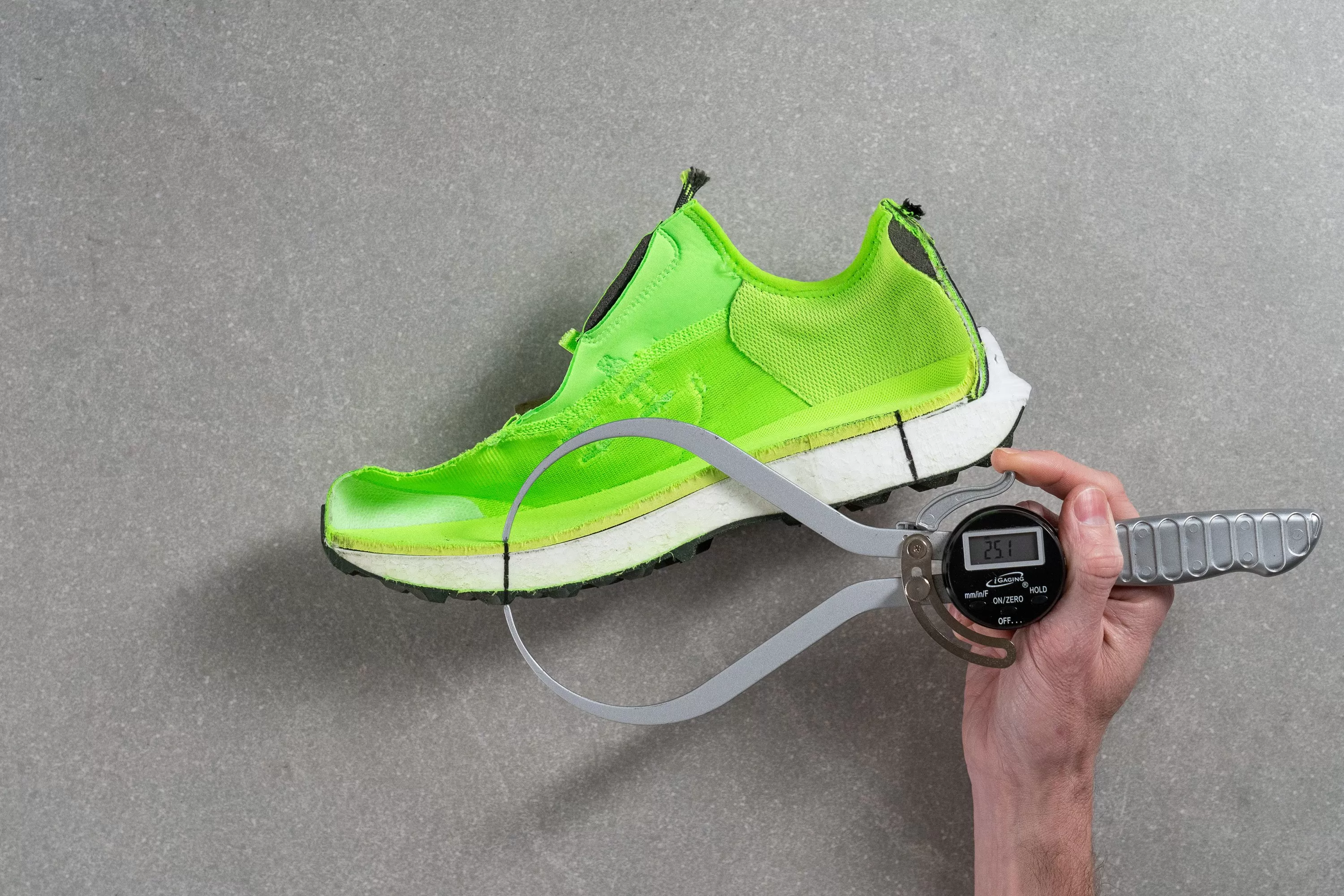 Saucony Endorphin Rift Forefoot stack