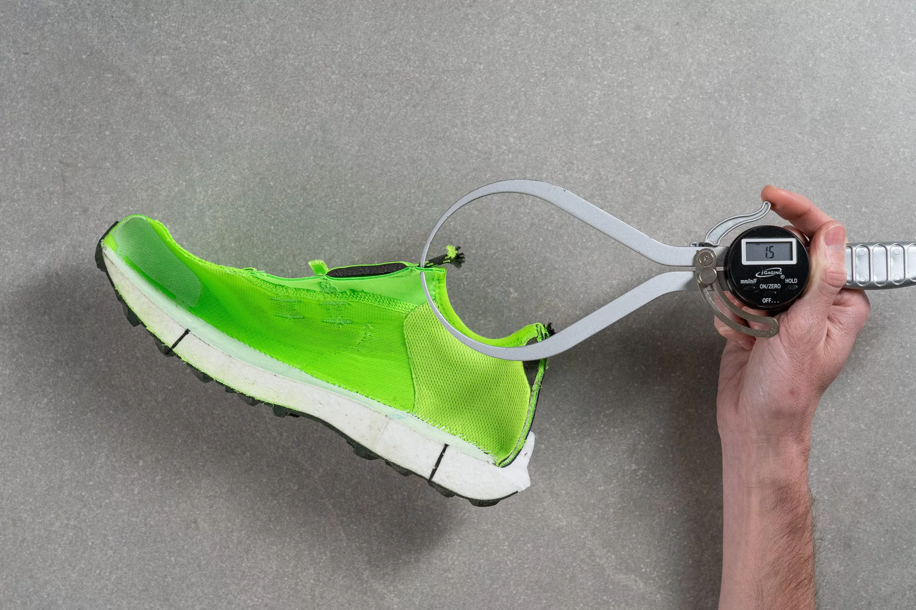 Saucony Endorphin Rift Tongue padding