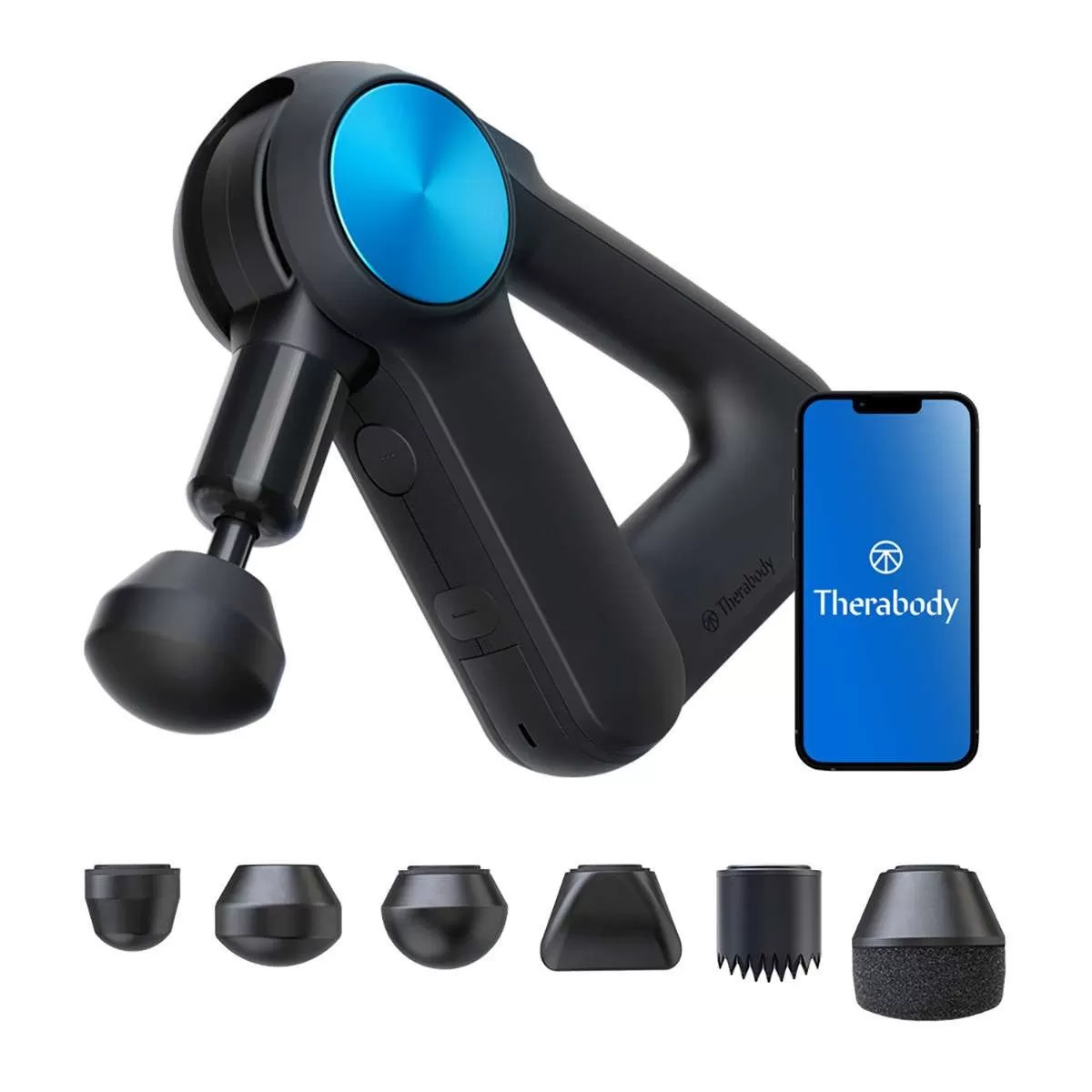 Theragun Pro Gen 5 với các đầu massage