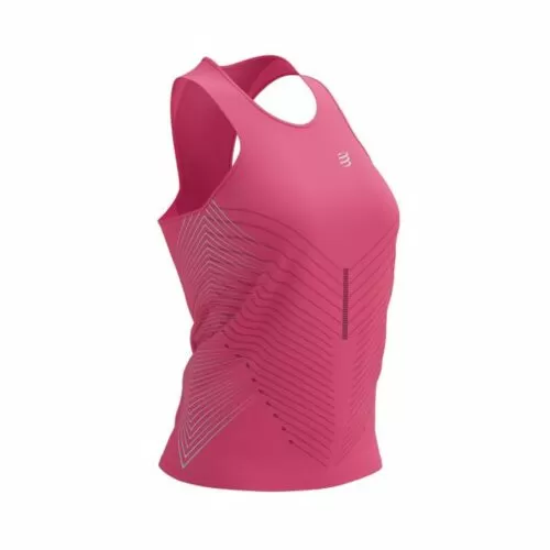 Áo Compressport Performance Singlet màu hồng