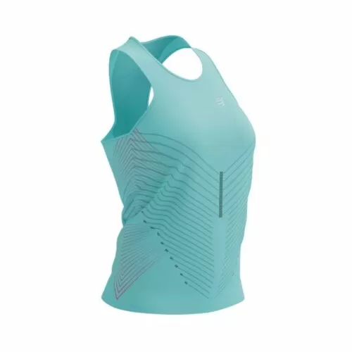 Áo nam chạy bộ 2XU XVENT G2 Singlet màu xanh biển