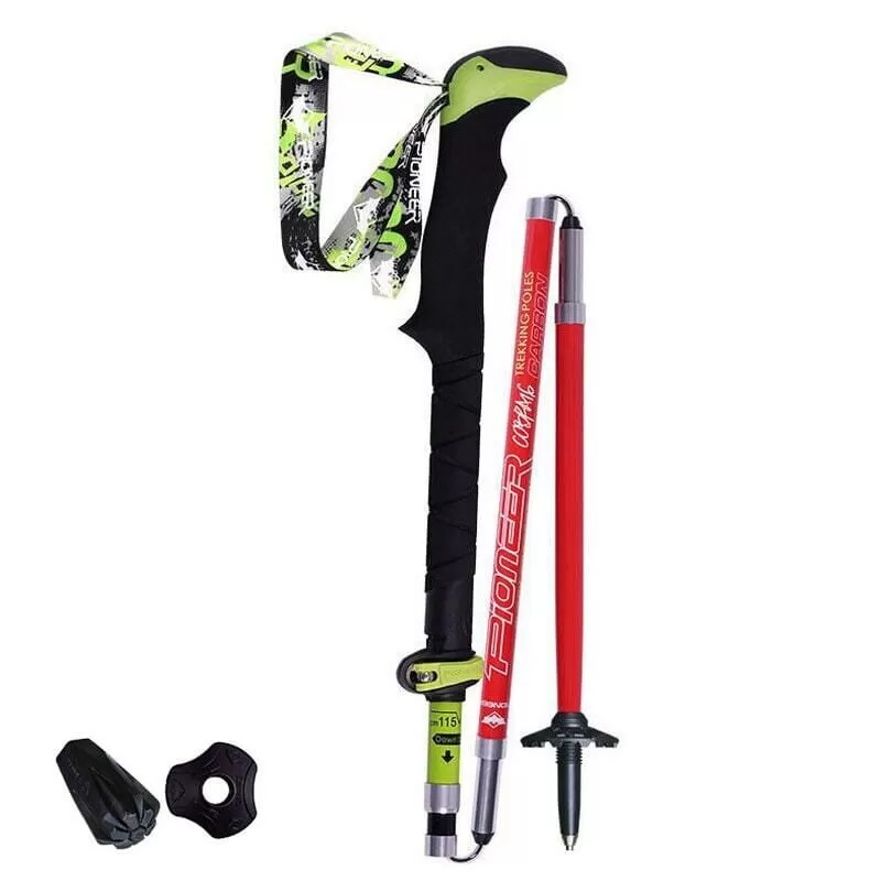 Gậy leo núi Carbon dạng gấp Z-pole Pioneer Cobra 16