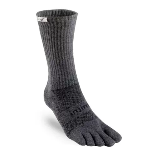 "Vớ xỏ ngón Injinji TRAIL Midweight Crew - Granite"