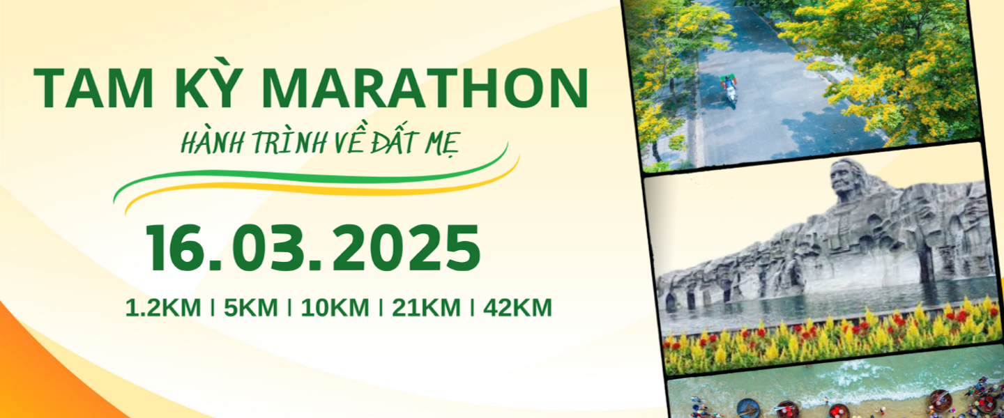 Sự Kiện Giải Chạy Bộ Tam Kỳ Marathon 2025 - Hành Trình Về Đất Mẹ 1