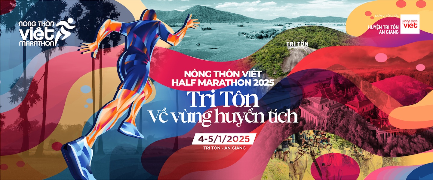 Sự Kiện Giải Chạy Trail Nông Thôn Việt Half Marathon 2025 | Tri Tôn - Về Vùng Huyền Tích 1