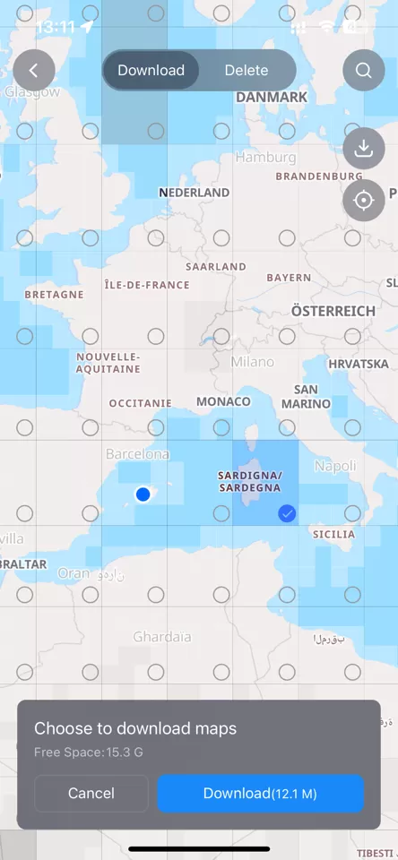 Tải xuống bản đồ