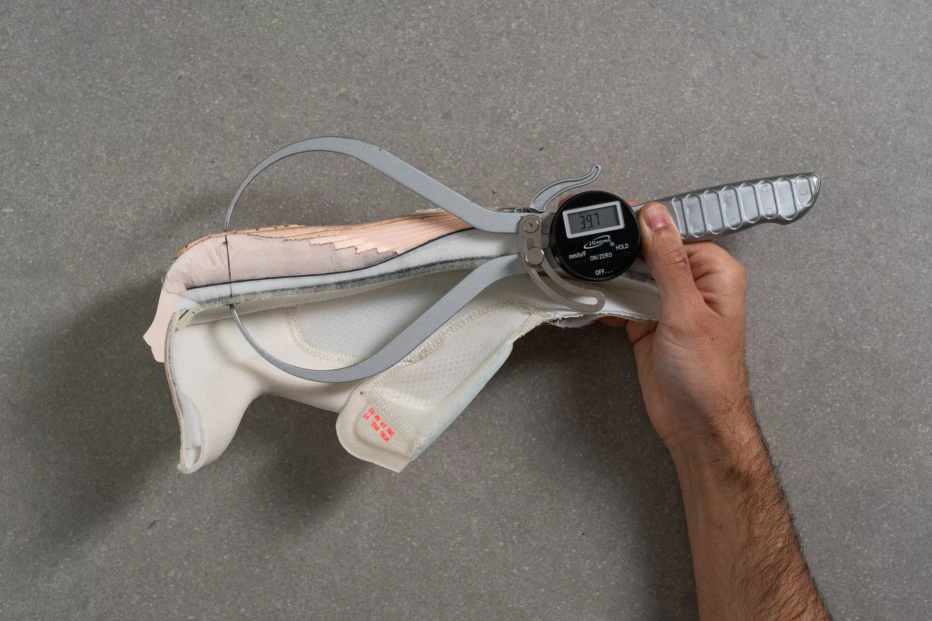 Nike Zoom Fly 6 - chiều cao đế gót